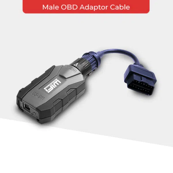 Male OBD Adaptor Cable (OBD-II adapter for 10-pin GS-911) - Image 2