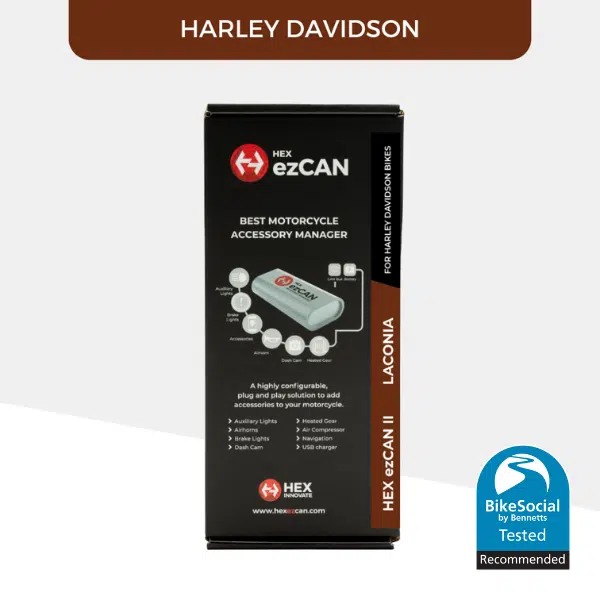 HEX ezCAN Laconia for Harley Davidson Bikes - Hex Innovate