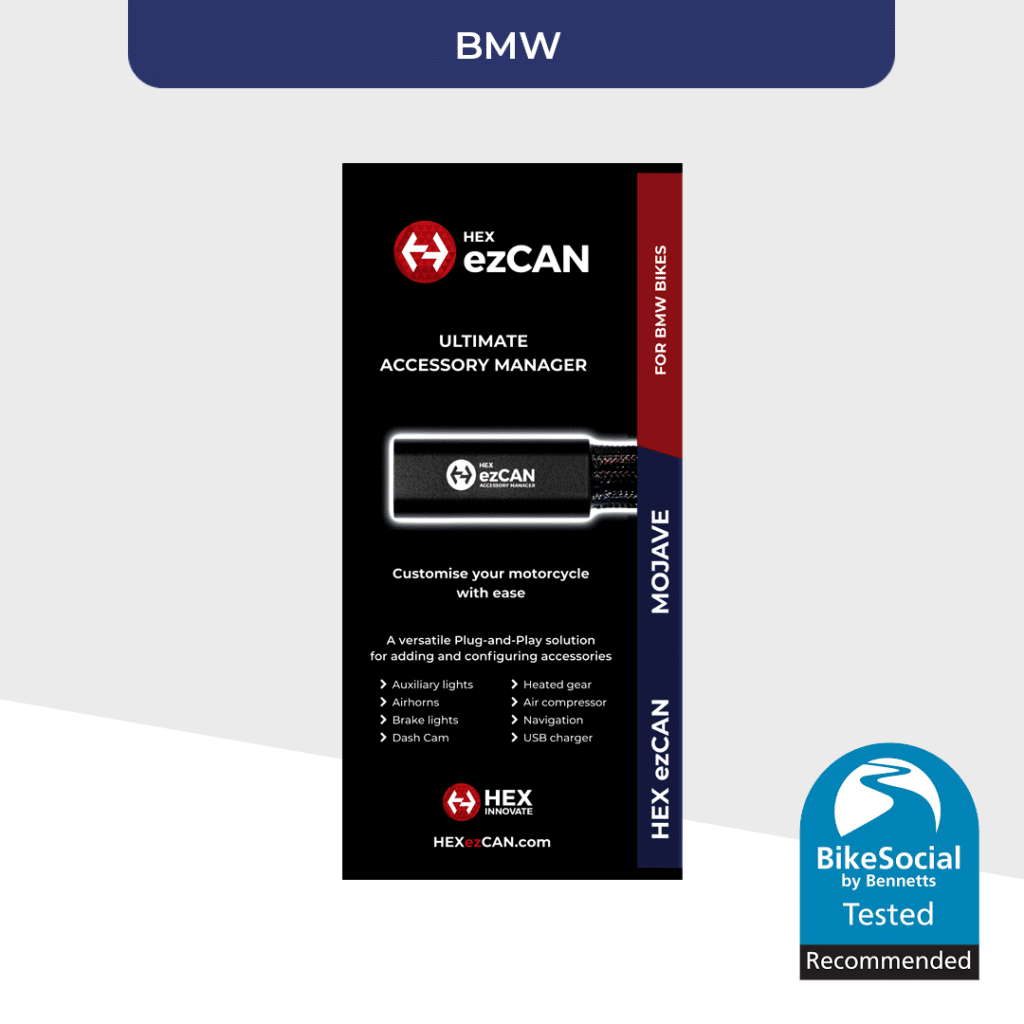 HEX ezCAN Mojave for BMW Bikes - Hex Innovate