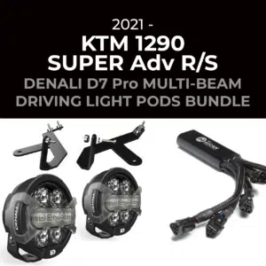  R1200GS/R1250GS D7ライト・キャンスマセット BMW R 1200 GS '13-18' Bundle with DENALI D7Pro Multi-Beam Driving