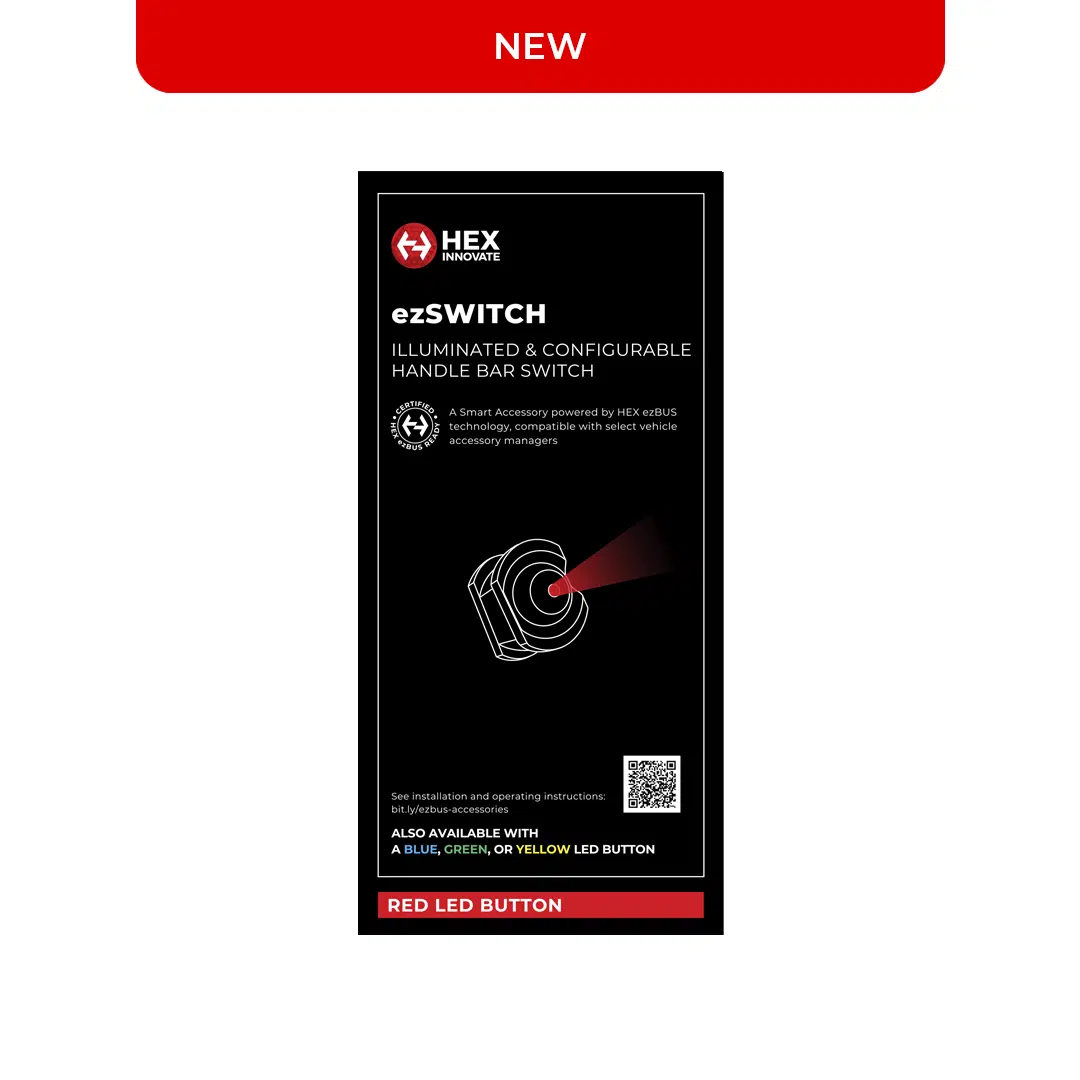 HEX ezSWITCH KIT with Red LED - Hex Innovate