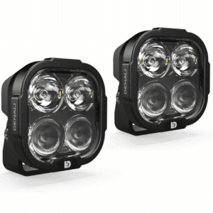 (SET OF TWO) DENALI DL4 DRIVING LIGHT (White Lens)
