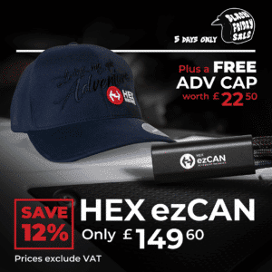 BLACK FRIDAY: HEX ezCAN Accessory Manager + HEX Adv Cap