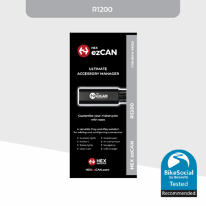 BLACK FRIDAY: HEX ezCAN R1200 for BMW Bikes + HEX Adv Cap