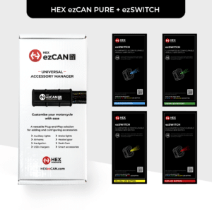 HEX ezCAN PURE Universal Accessory Manager + ezSWITCH Accessory Controller