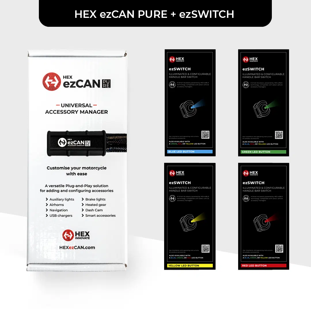 エネイブル　ENABLE HEX ezCAN PURE Universal Accessory Manager + ezSWITCH Accessory