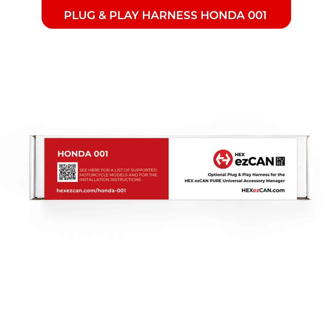 HEX ezCAN PURE Optional Plug & Play Harness - HONDA 001 - Hex Innovate