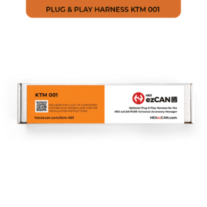 HEX ezCAN PURE Optional Plug & Play Harness – KTM 001