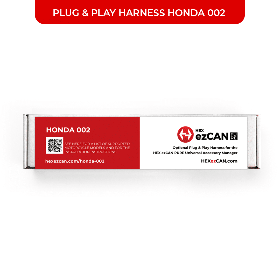HEX ezCAN PURE Optional Plug & Play Harness - HONDA 002