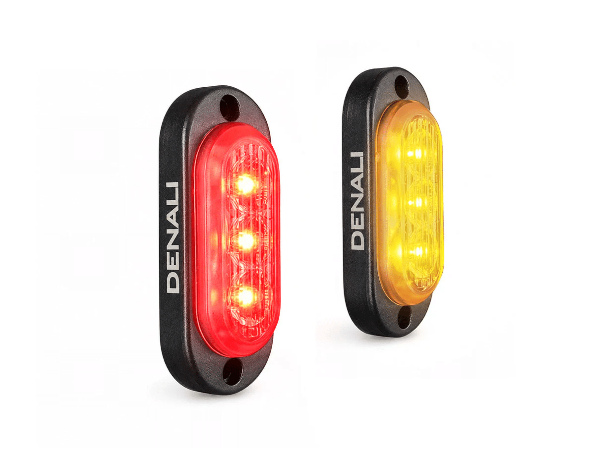 DENALI T3-S SMART Rear Switchback LED Turn Signal Pods (TWO LIGHT PODS) - Image 2