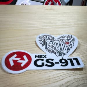 HEX GS-911 – Sticker