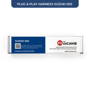 HEX ezCAN PURE Optional Plug & Play Harness – SUZUKI 002